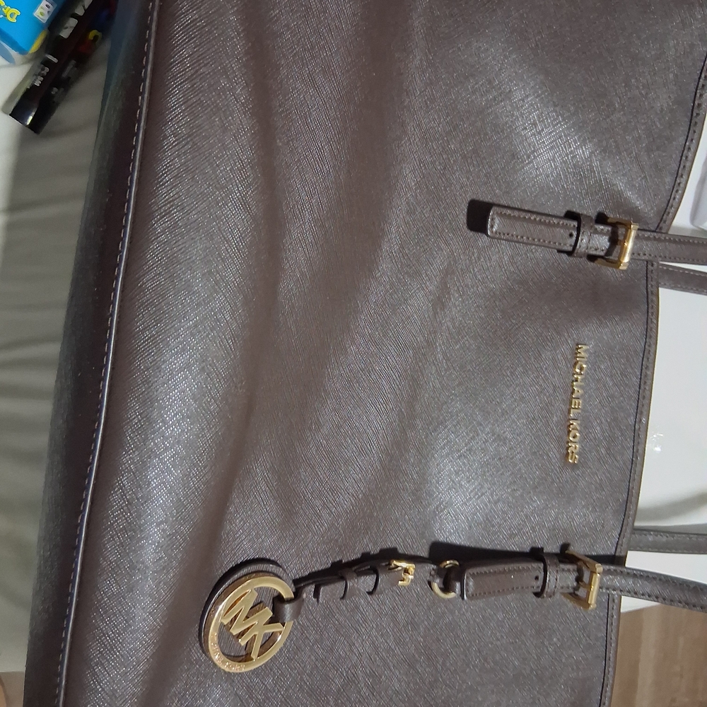 Michael Kors Brown Tote Bag